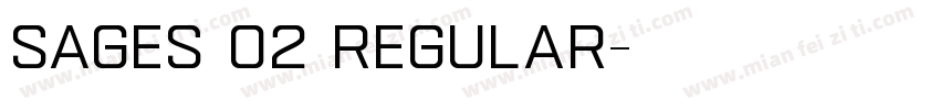 Sages 02 Regular字体转换